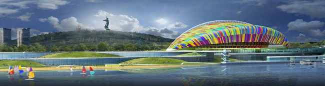 2018年世界杯足球赛伏尔加格勒体育设施及基础设施概念项目丨俄罗斯伏尔加格勒-29