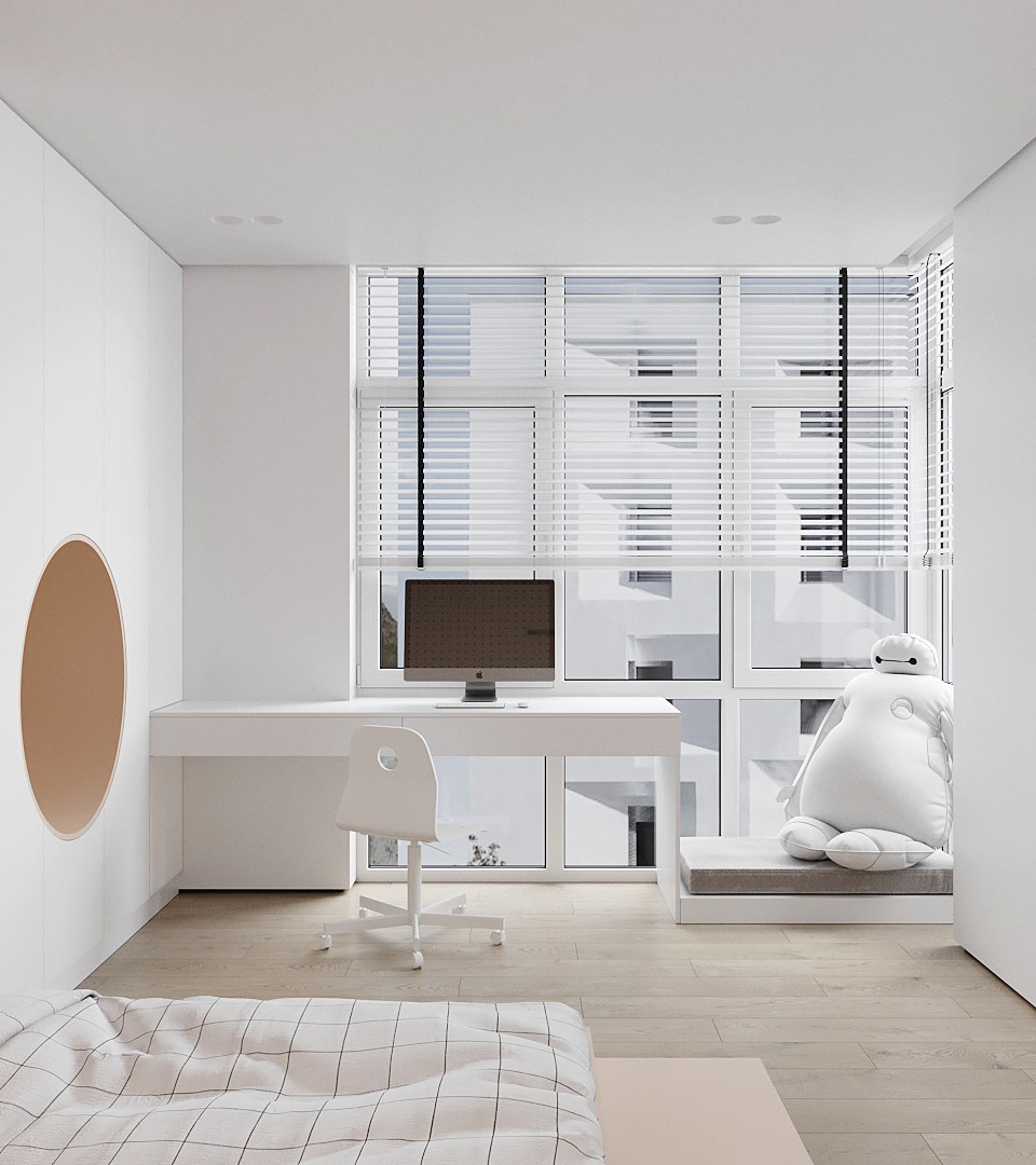 白色系简约风住宅设计 让简约更有格调！-24