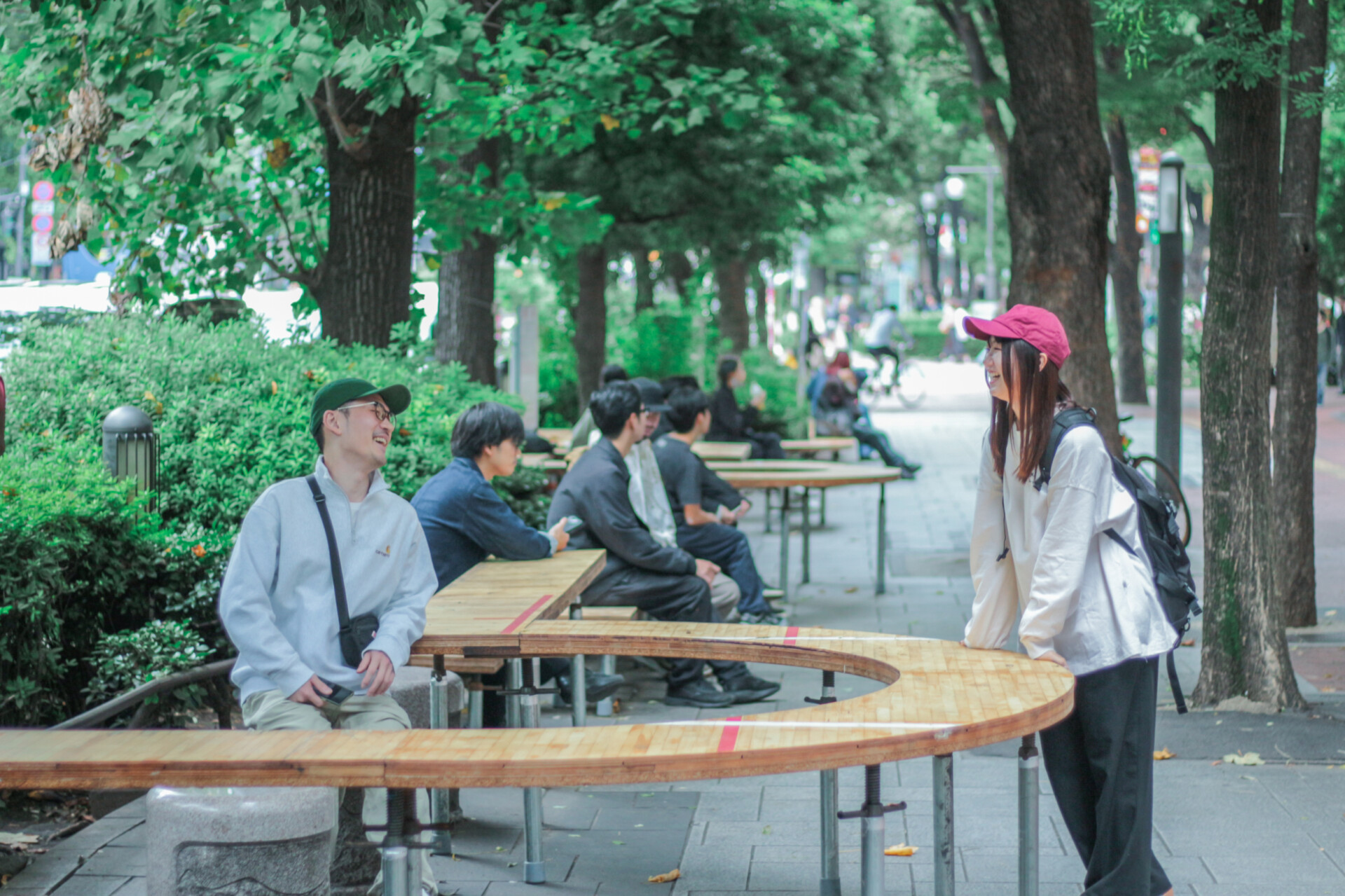 「循環」がテーマのストリートファニチャー「IKEBUKURO PUBLIC FURNITURE TRIAL」が池袋グリーン大通りに出現！ - #casa-1