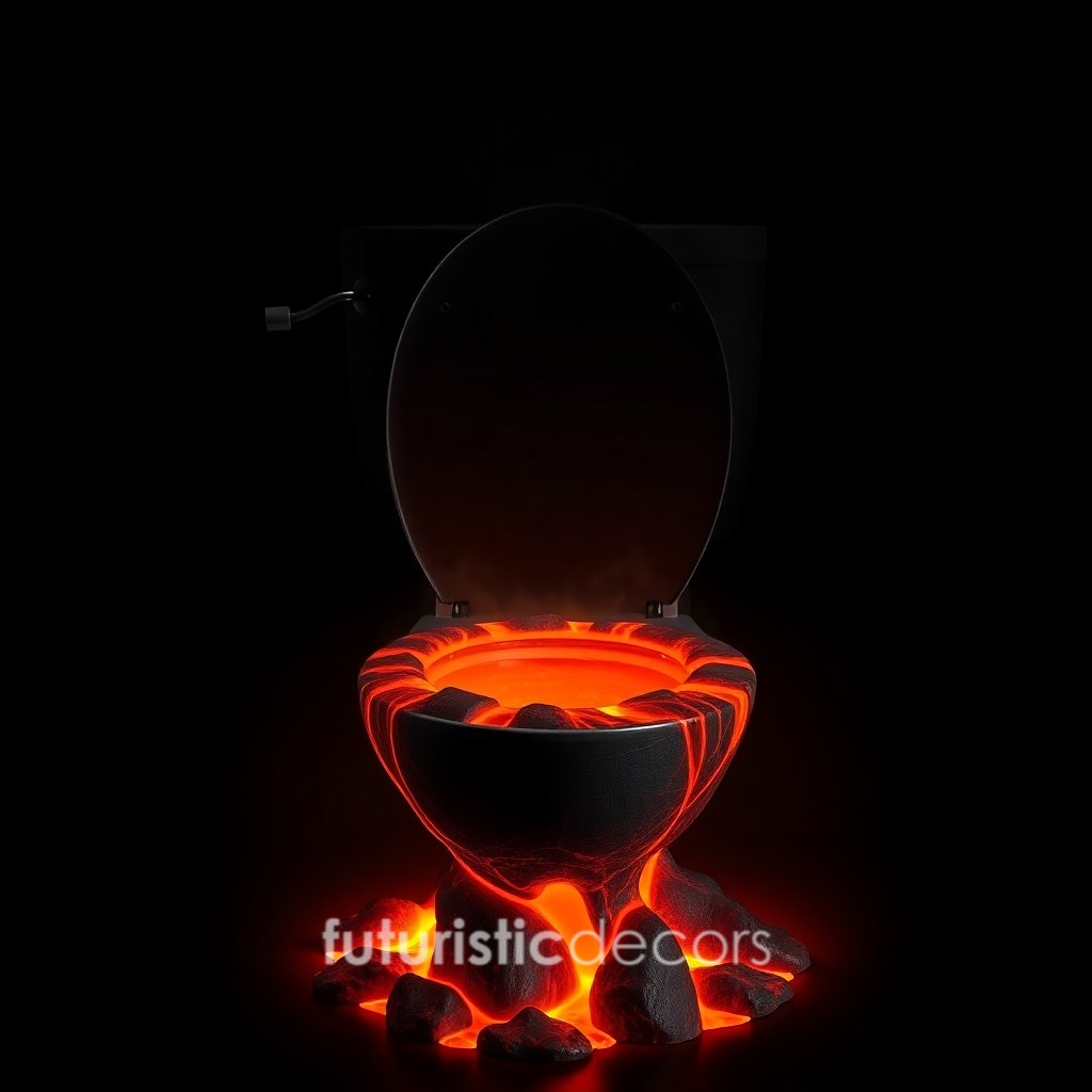 Volcano Toilet（火山马桶）设计丨FuturisticDecors-63