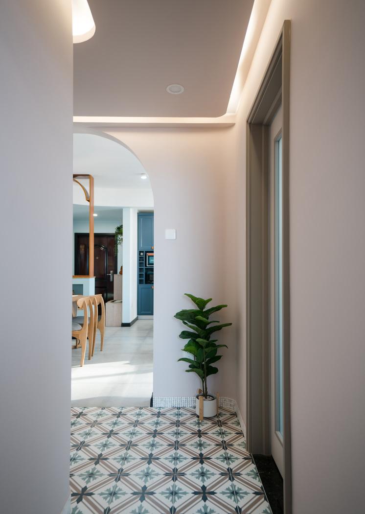 同心圆平层设计，打造极致走廊空间-28