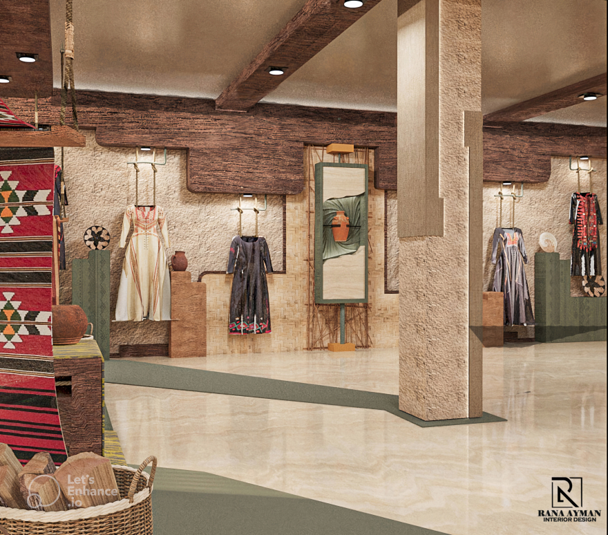 “معرض انامل الواحة”(安纳梅尔绿洲展览)丨埃及丨赫尔万大学室内设计与家具系-15