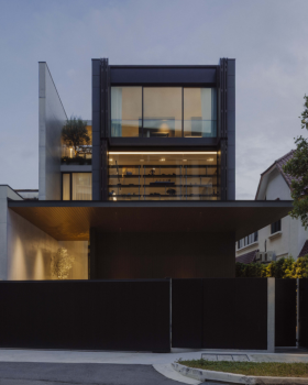 无烟煤屋丨新加坡丨Ming Architects