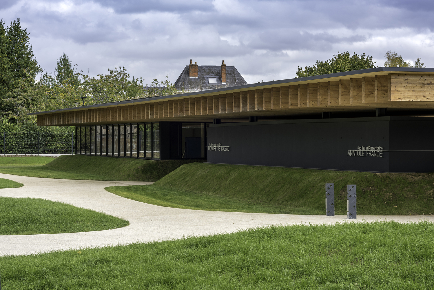 法国带有运动设施的学校综合体-20