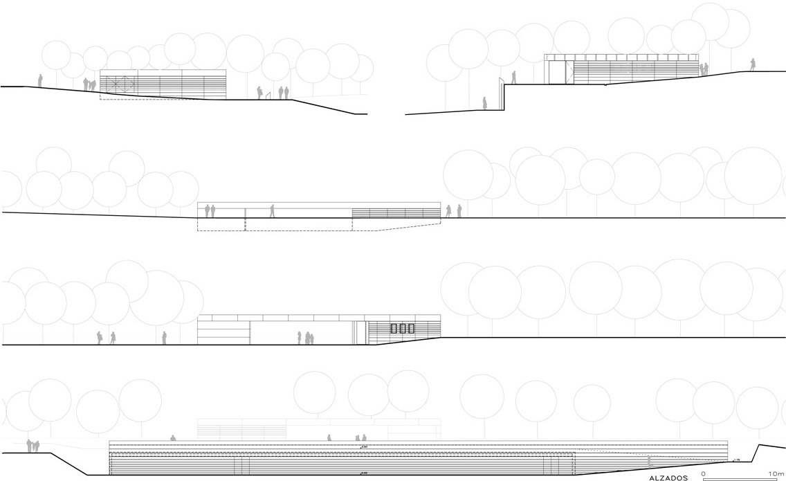 种满大树的标准跑道－西班牙小镇Olot体育公园 / RCR arquitectes & arqfoto拍摄 -60