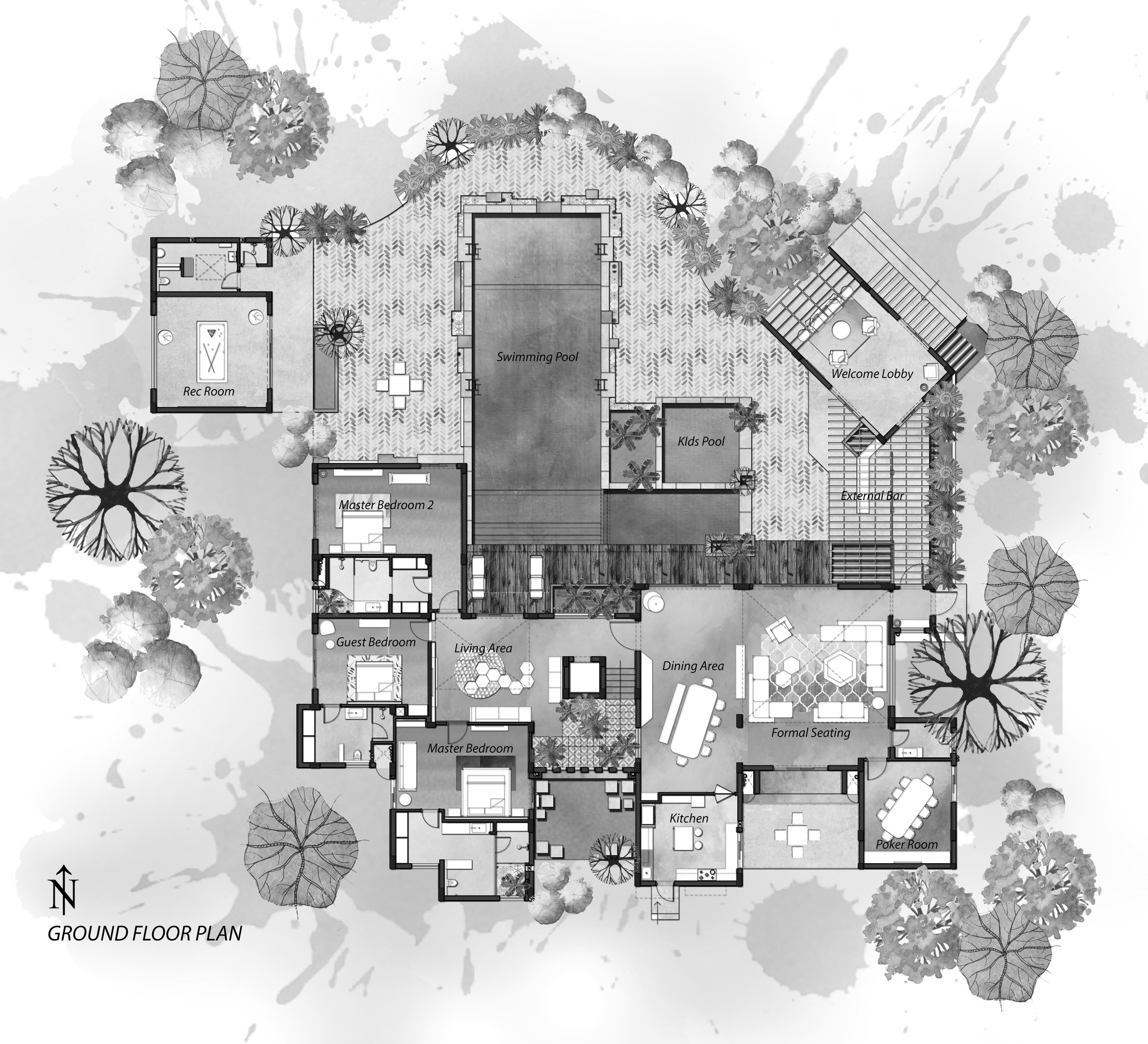 The House of Greens / Intrigue Studio + Lab-42