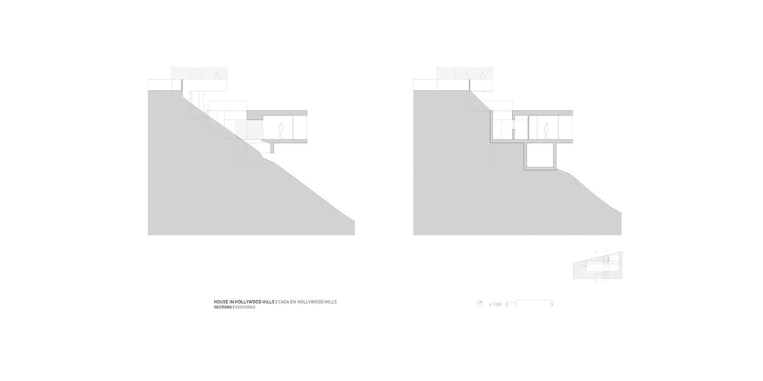 Fran Silvestre Architects 打造好莱坞山现代豪宅，29 米长窗户捕捉风景-18