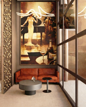 Showroom attached to the factory