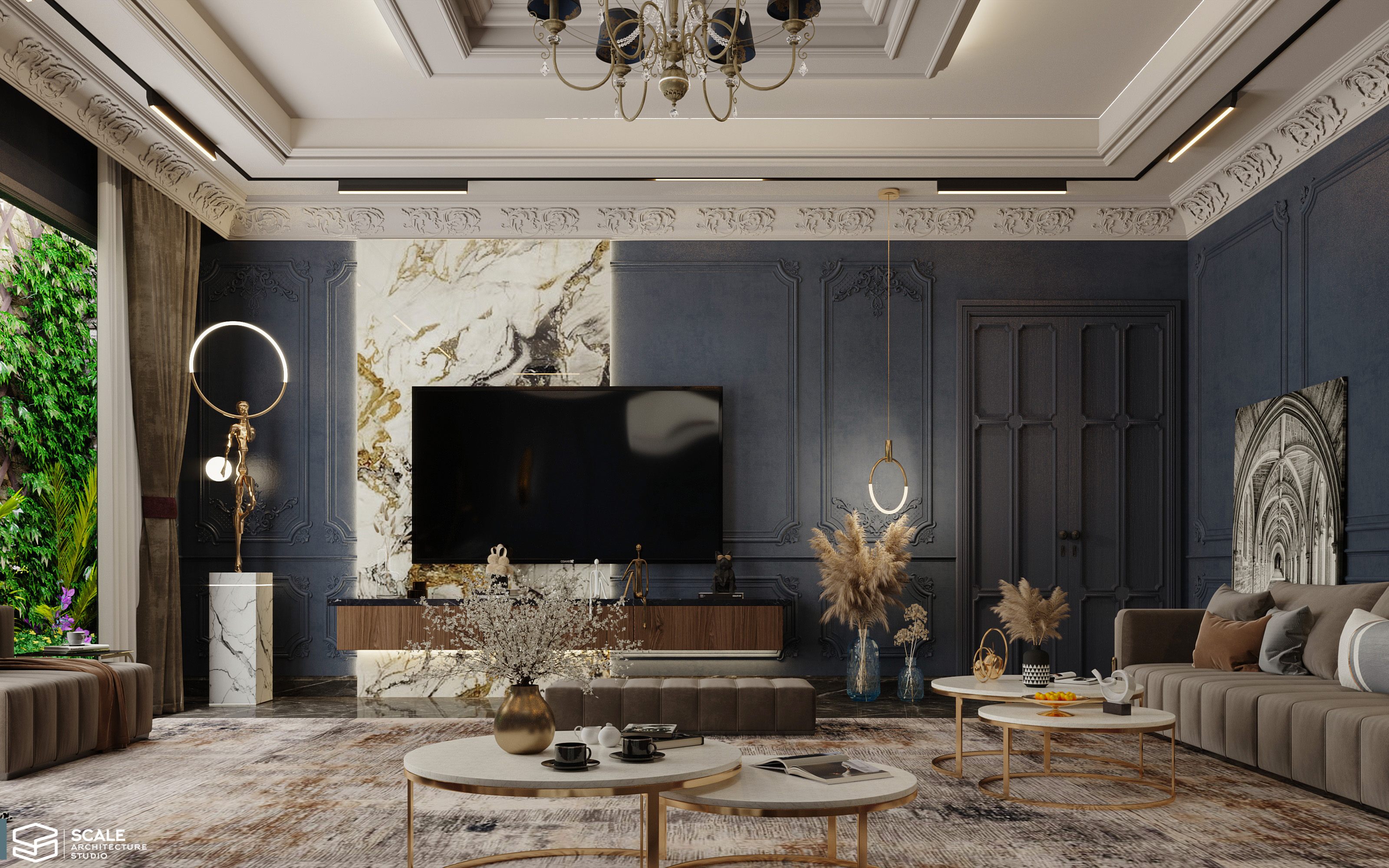 男子议会或男子集会丨Scale Architecture studio office-4