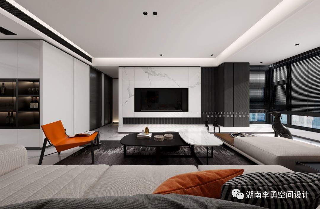 湖南世纪山水·130㎡住宅空间设计-11