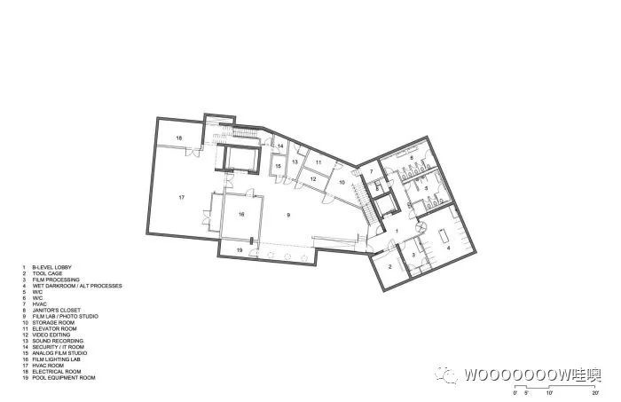 史蒂文·霍尔的冬季视觉艺术中心——融入自然的轻盈建筑-21