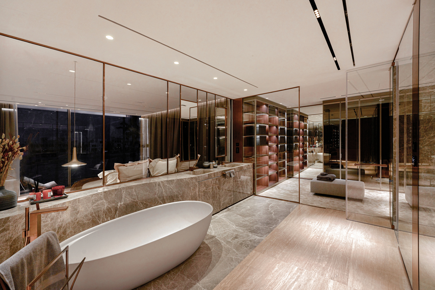 迪拜棕榈岛 Allure House 极简海景别墅设计丨阿联酋迪拜-30