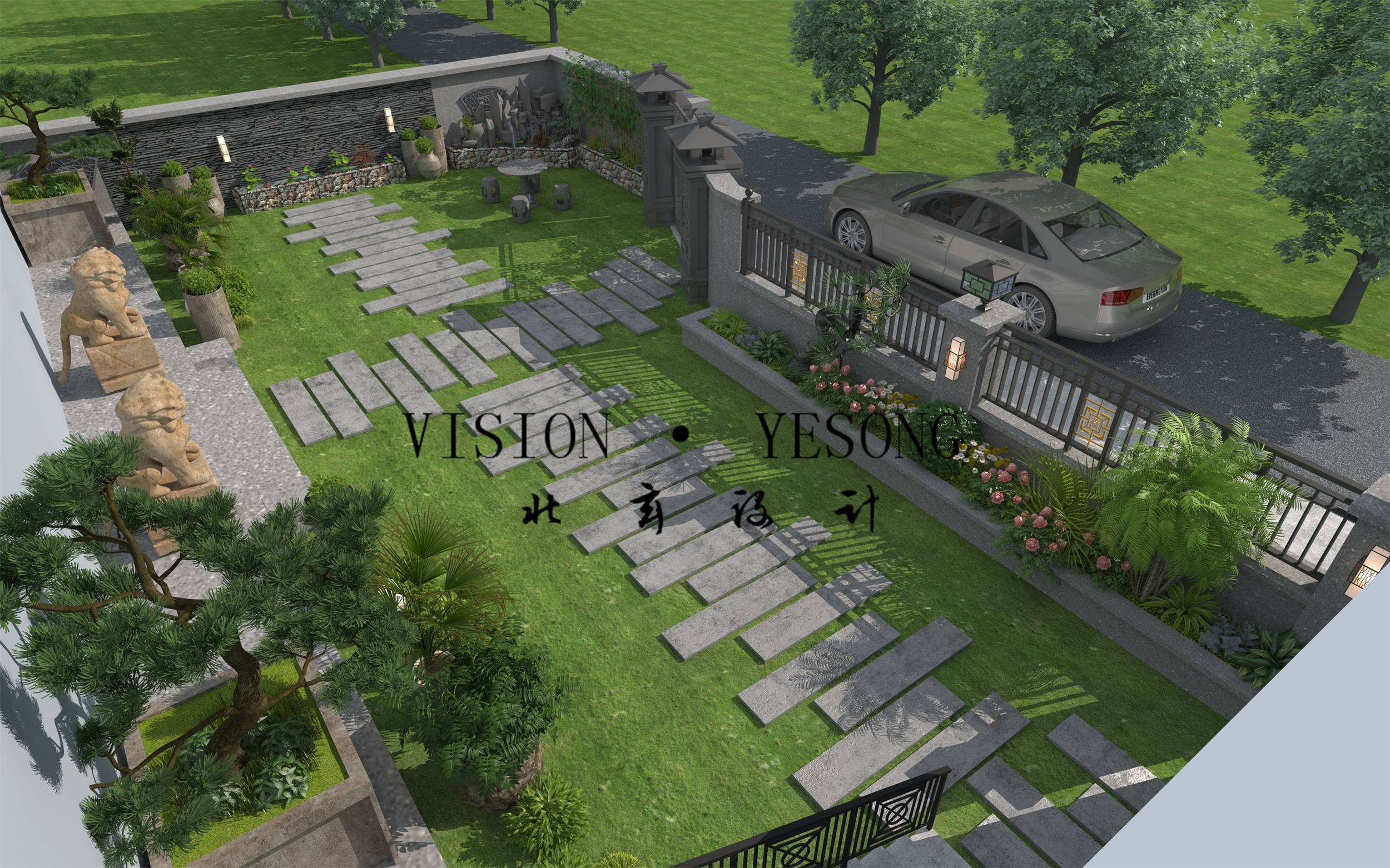 室外项目合集 · 理性自律的生活空间-9