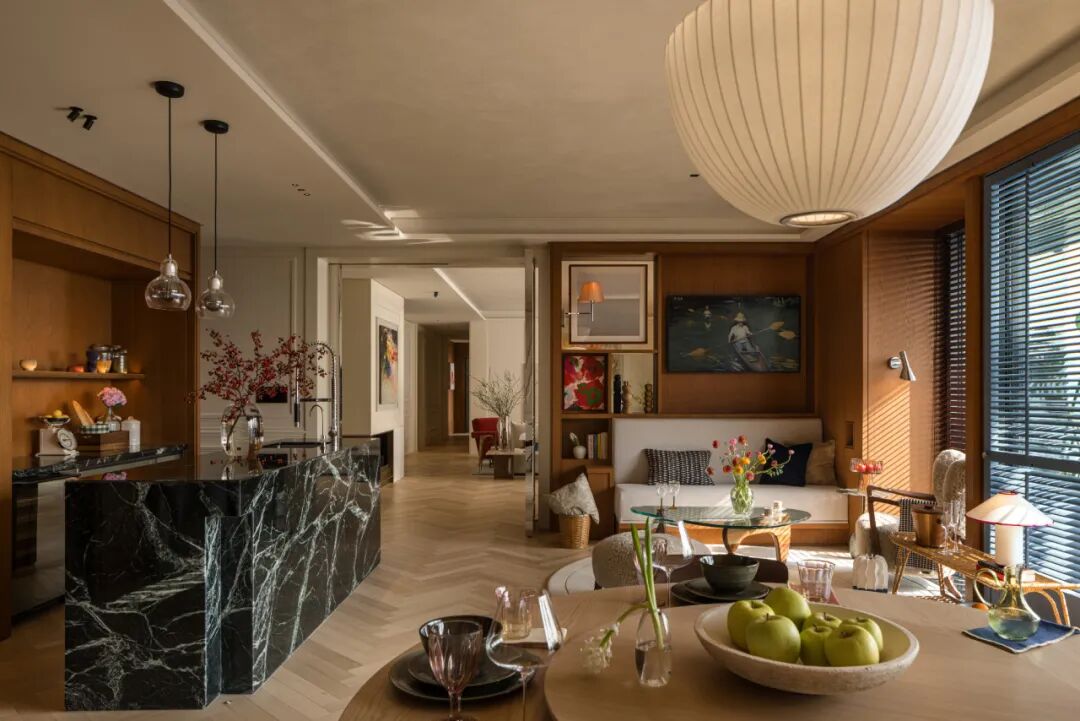 本木×十人设计｜四代同堂的岛居生活：在成都460㎡大平层里，独立又相守-24