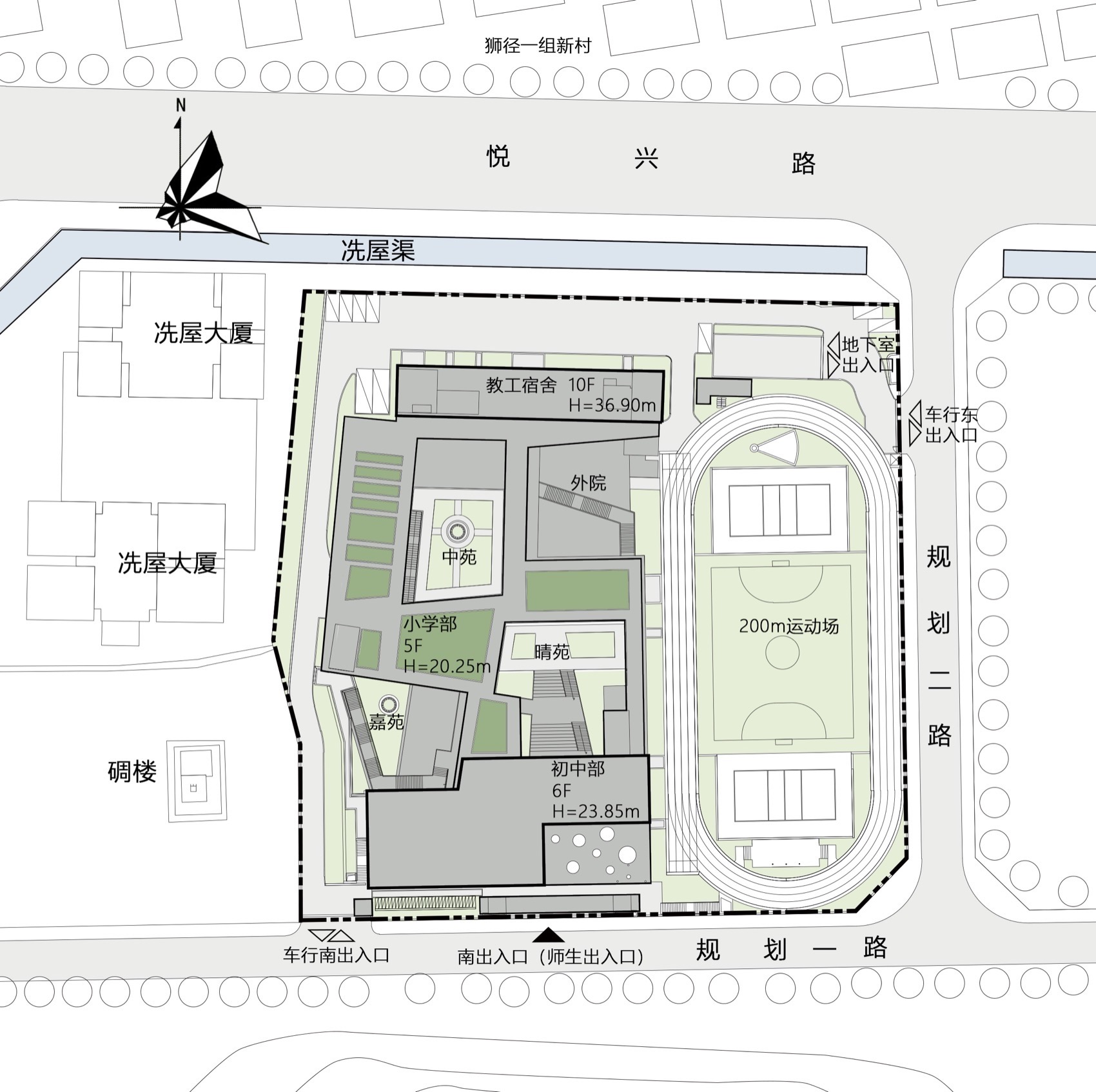深圳市龙华区福城实验学校 / 深圳大学建筑设计研究院 “钟中+钟波涛”工作室-103
