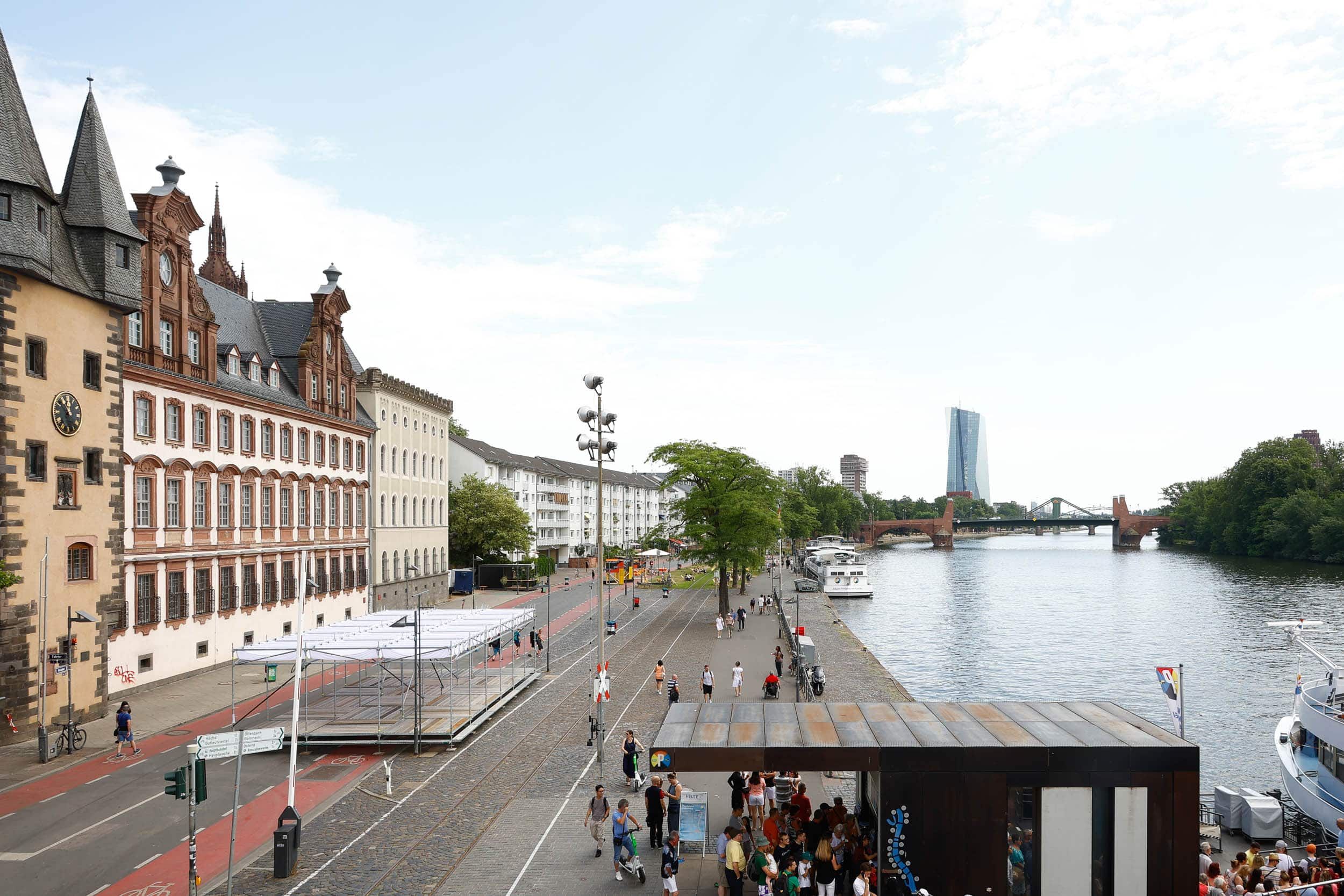 Schattenspender · 法兰克福美因河之夏遮阳设施丨德国法兰克福-4