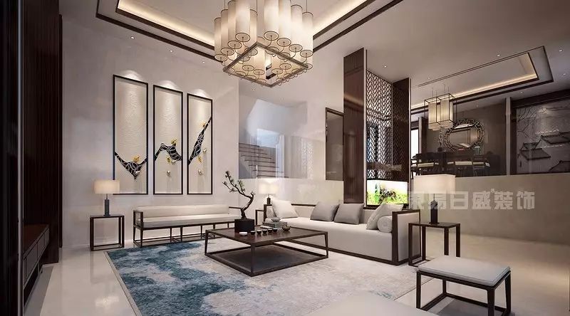 徐立刚作品 | 大华观止500㎡效果图，演绎新中式的别样雅致-27