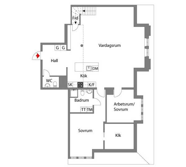 瑞典 159 平米豪华公寓，细节设计尽显空间魅力-25
