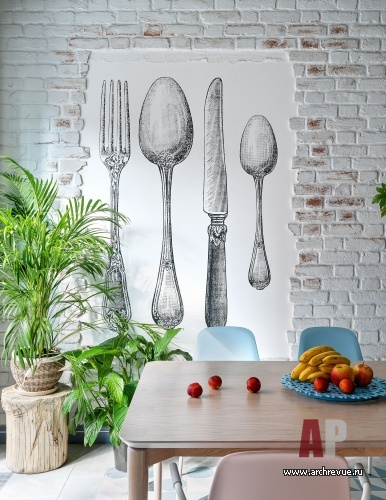 预算内IKEA风格小家庭式三层联排别墅室内设计丨俄罗斯莫斯科丨Бдайциева Ирина（伊琳娜·布代采娃）-21