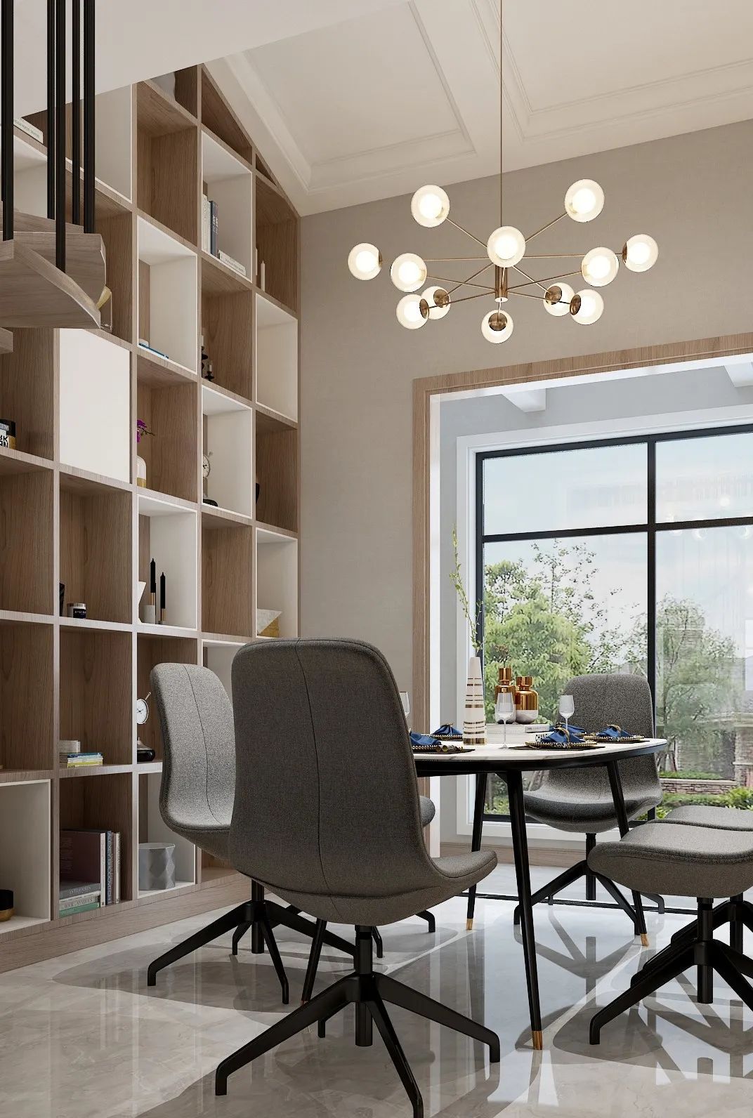 俊豪城西区 152m²现代风家居,精致如诗的生活艺术-42