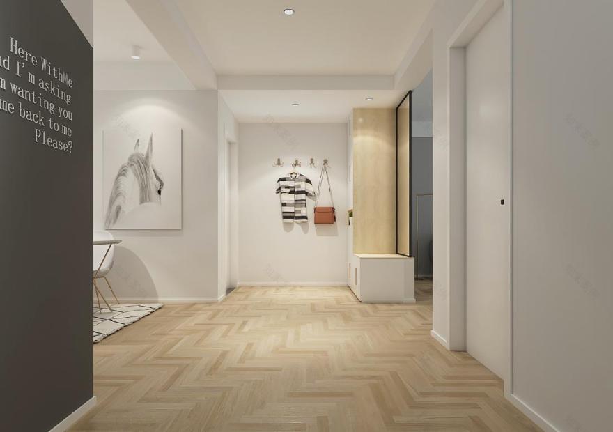 清和 91㎡小户型,功能分区与北欧风格完美融合-0