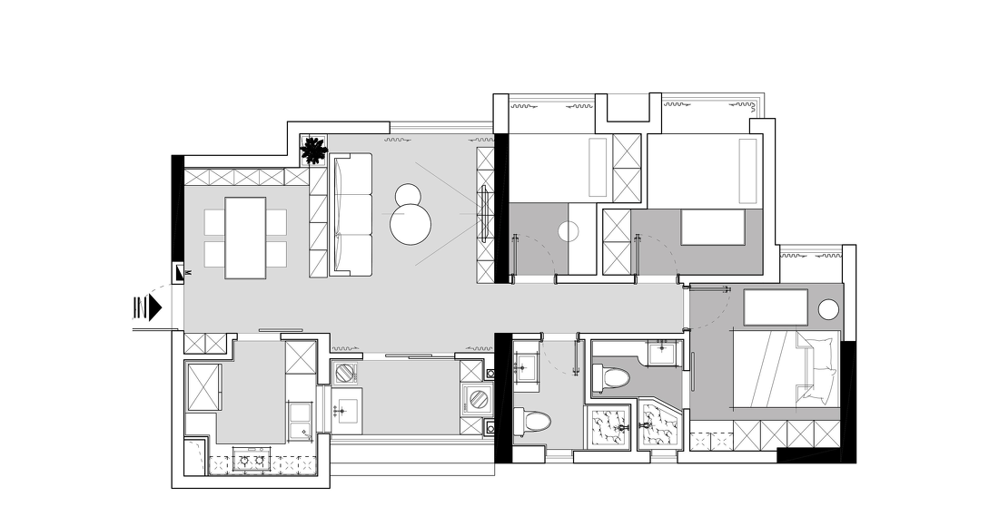 绮遇｜原木色120m²，邂逅温柔现代风-30