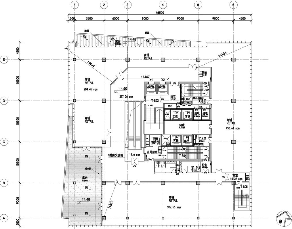 上海盈凯文化广场 UCCA Edge 艺术中心丨中国上海丨Aedas-45