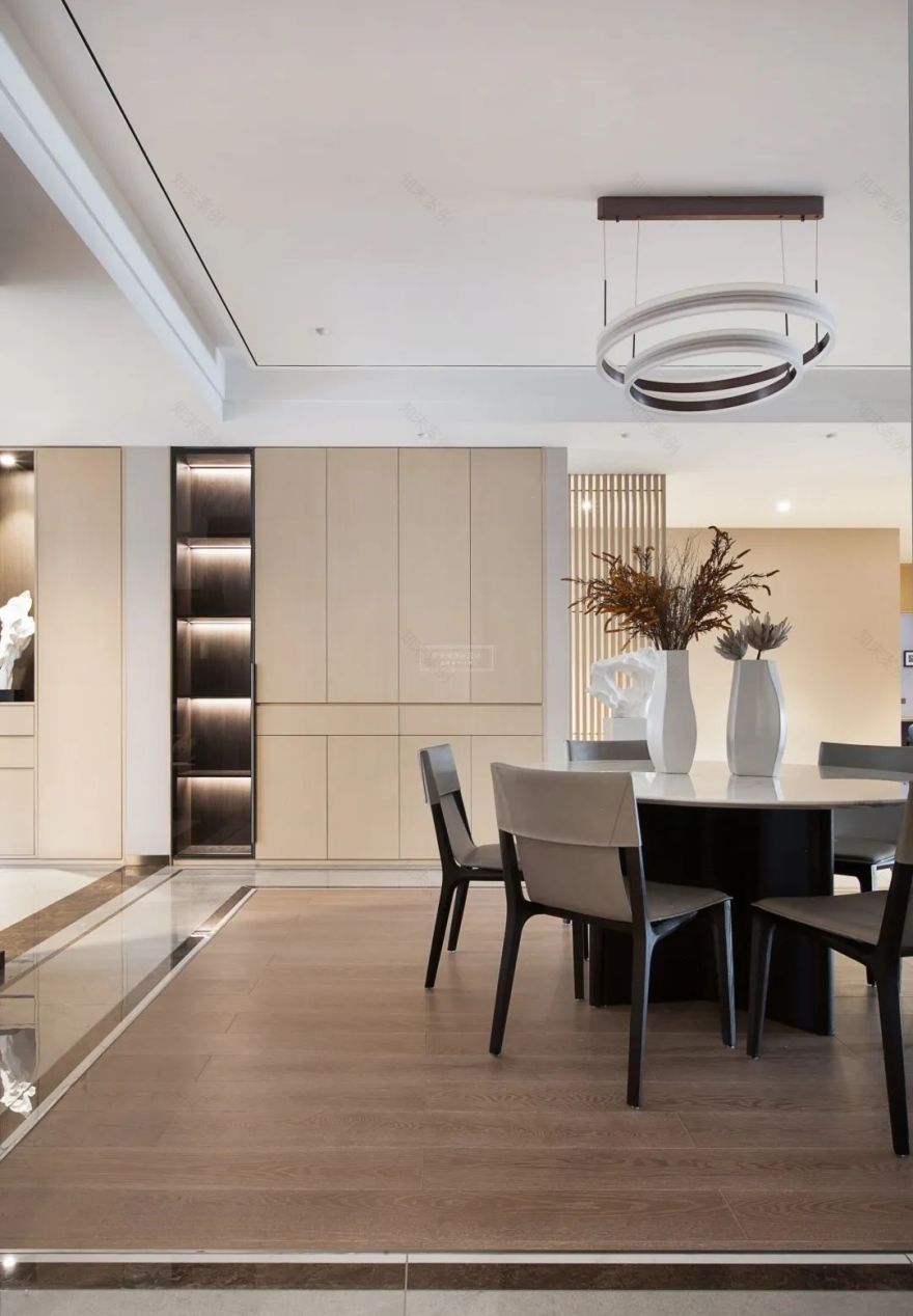 现代简约世博首岸别墅丨紫苹果国际设计-44