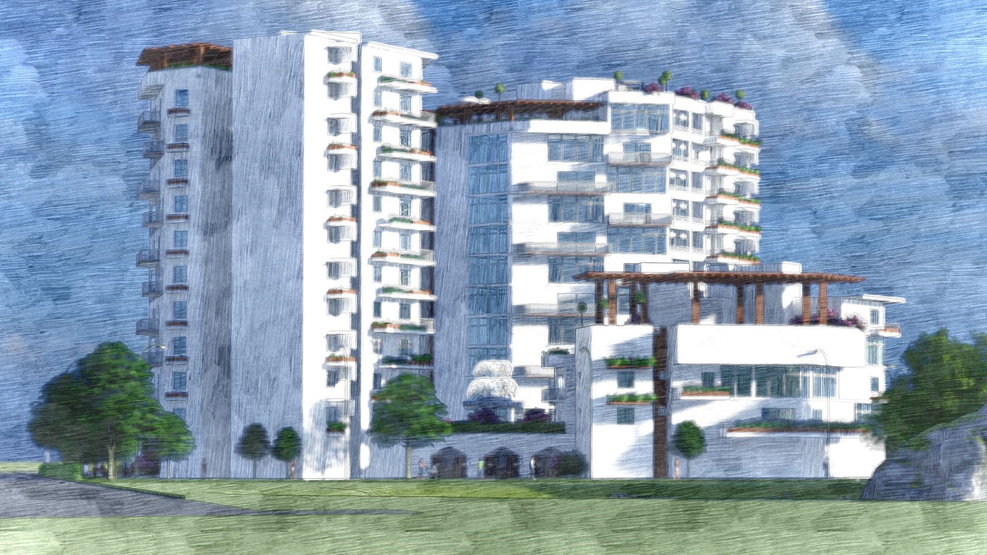 钻石住宅综合体-15