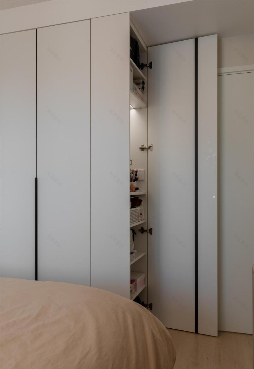 暖北欧风小户型,老破小变身-43