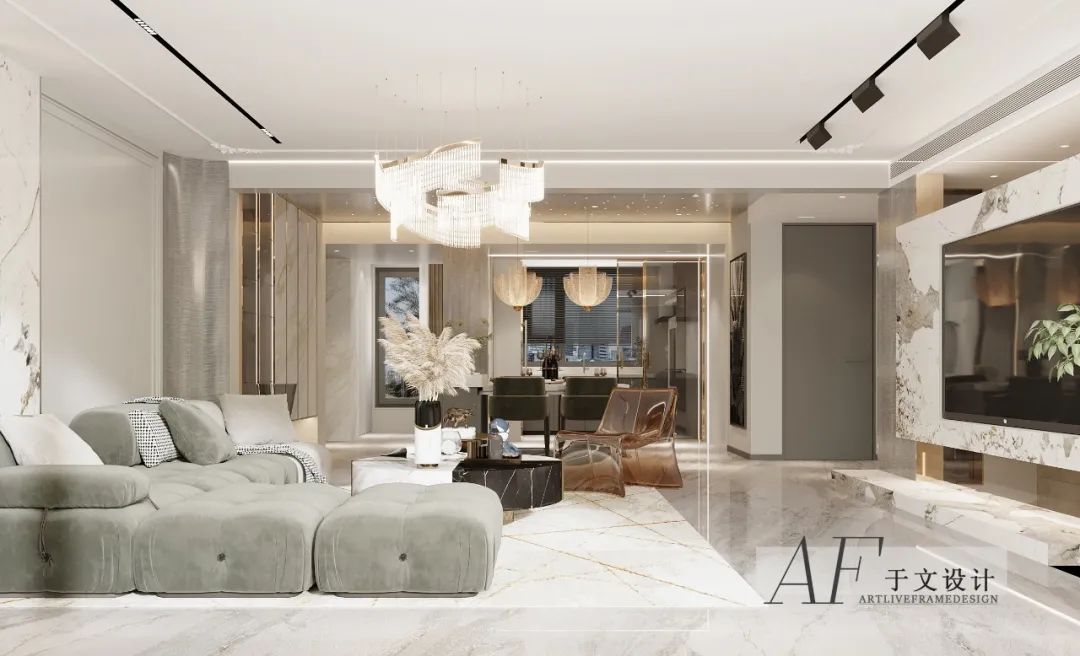 龙湖·舜山府轻奢叠墅丨中国沈阳丨于文建筑装饰设计工作室-21