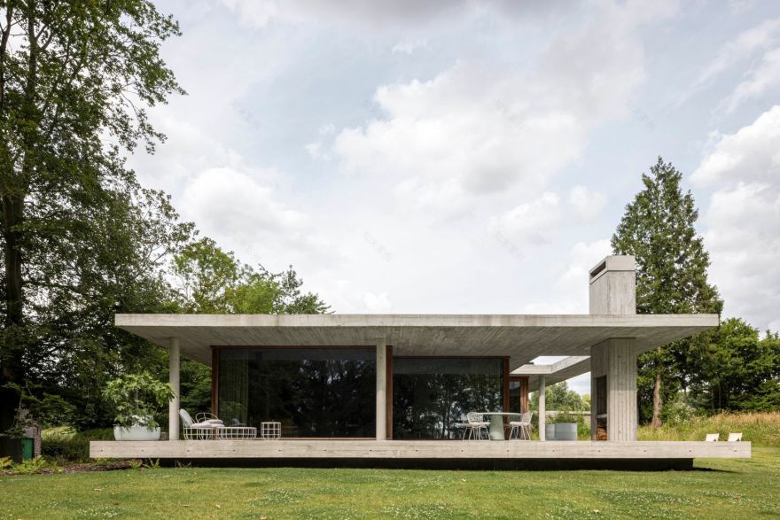 比利时根特附近的混凝土平房住宅丨室内建筑师Peggy de Coninck与ABS Bouwteam-37