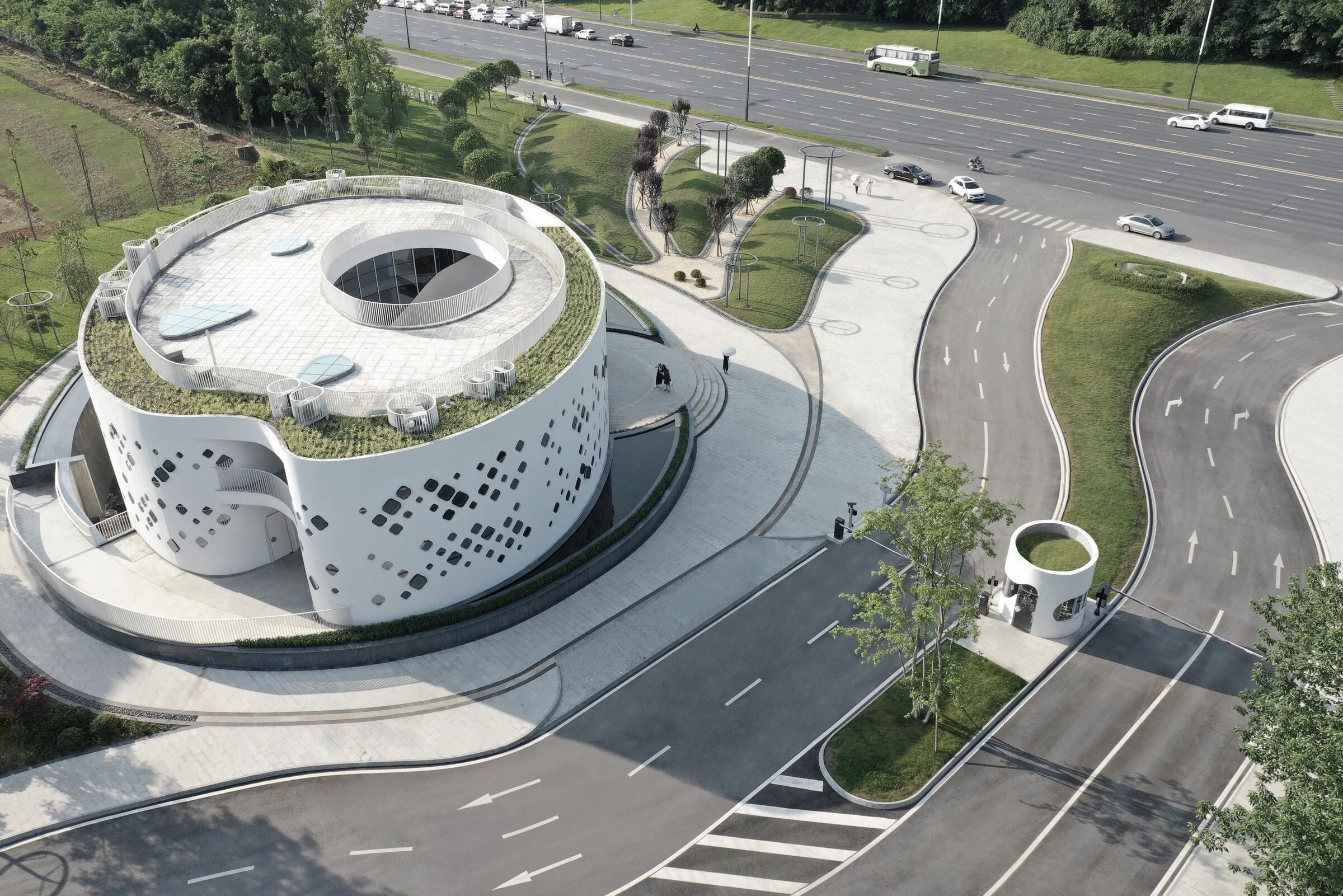 成都科技产业园地标建筑·龙泉涌泉白楼-17