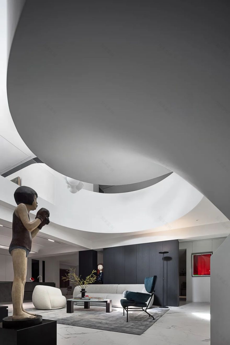 蓬皮杜式的家 · 国内首个居家艺术空间丨OTL 本体建筑空间设计-51