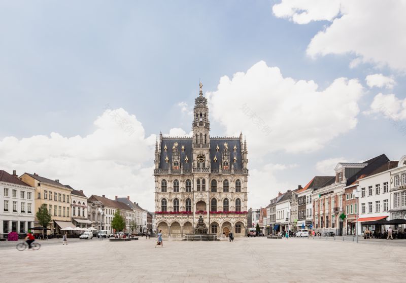 Oudenaarde市场周边环境改造项目丨Abscis Architecten-22