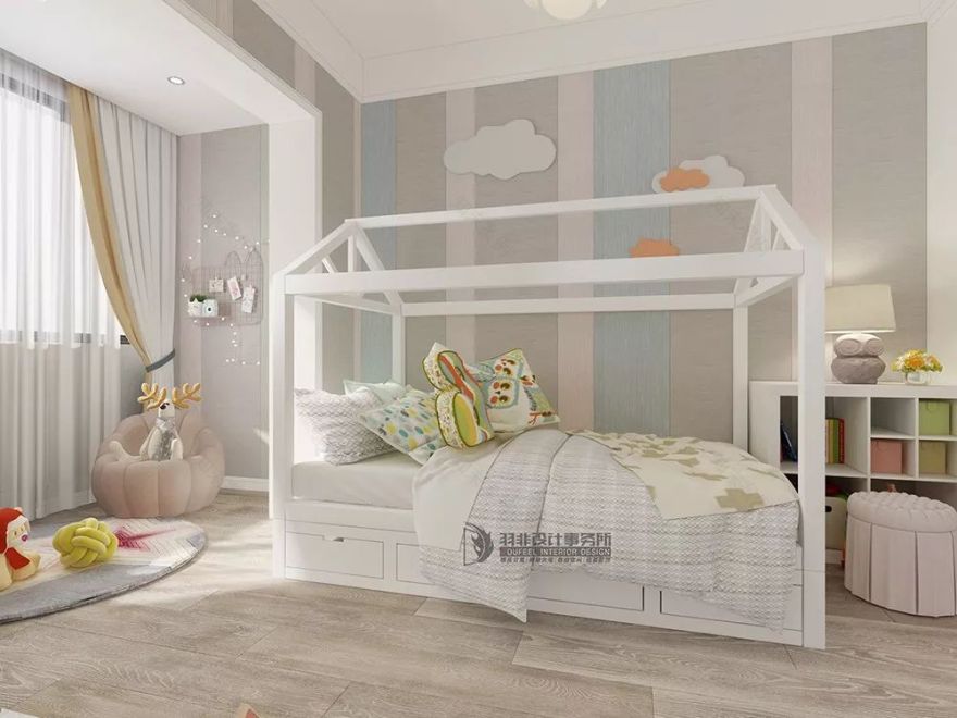 柳州华展华园日系北欧风家居设计,极简舒适,功能至上-44