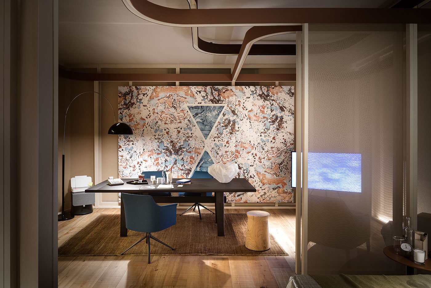 米兰博瓦拉宫的“Elle Decor at work”展览 · 现代工作空间的新诠释-9