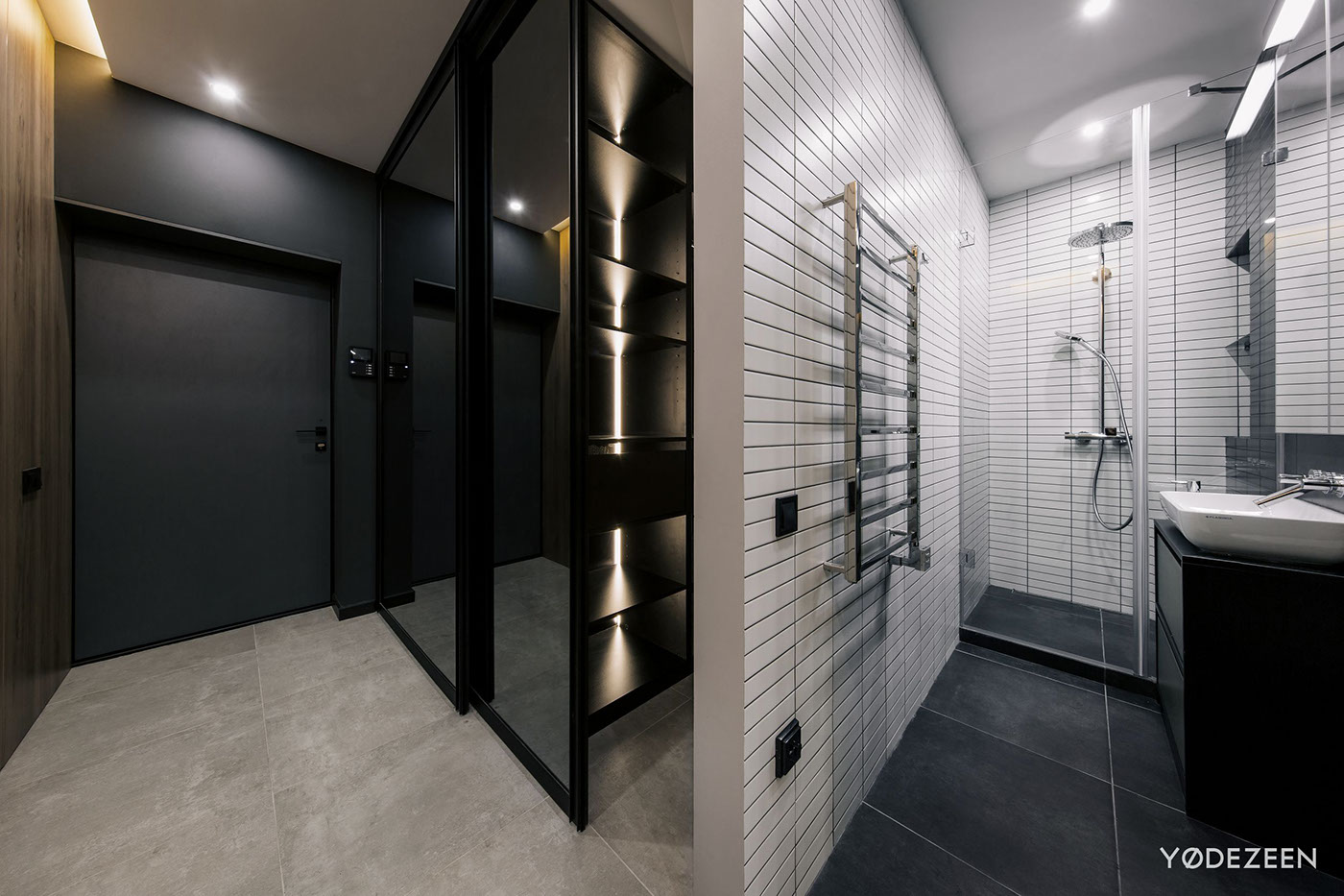 乌克兰小户型公寓，功能齐全的极致空间-12