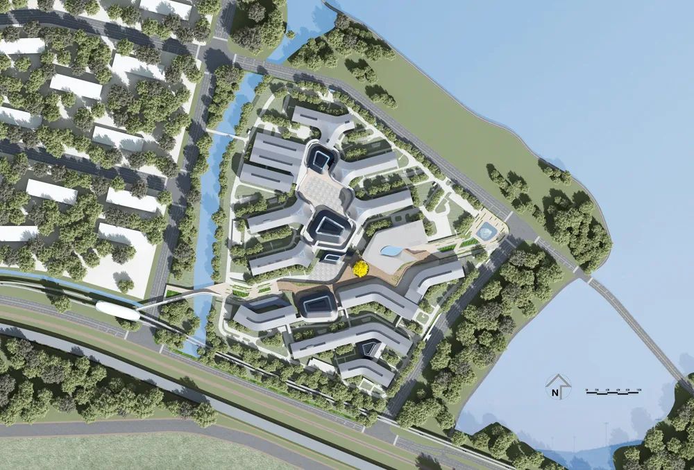 阿里巴巴达摩院南湖园区丨中国杭州丨Aedas-17