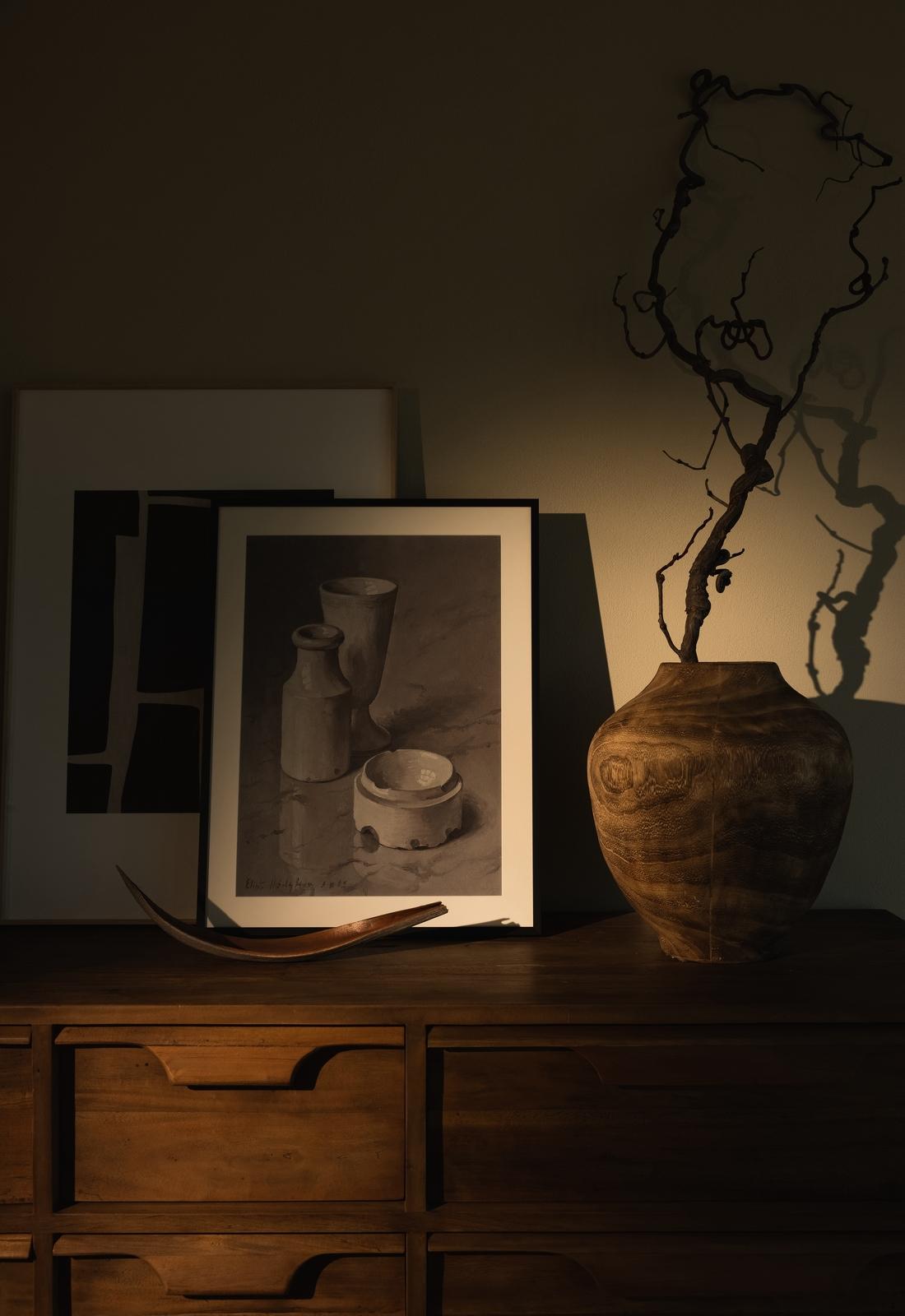 清羽设计丨平层丨松 间 月 影-58