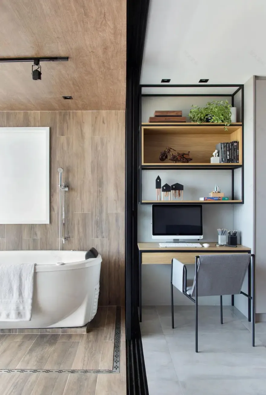 巴西里约热内卢 45m2 海滨设计师公寓-14