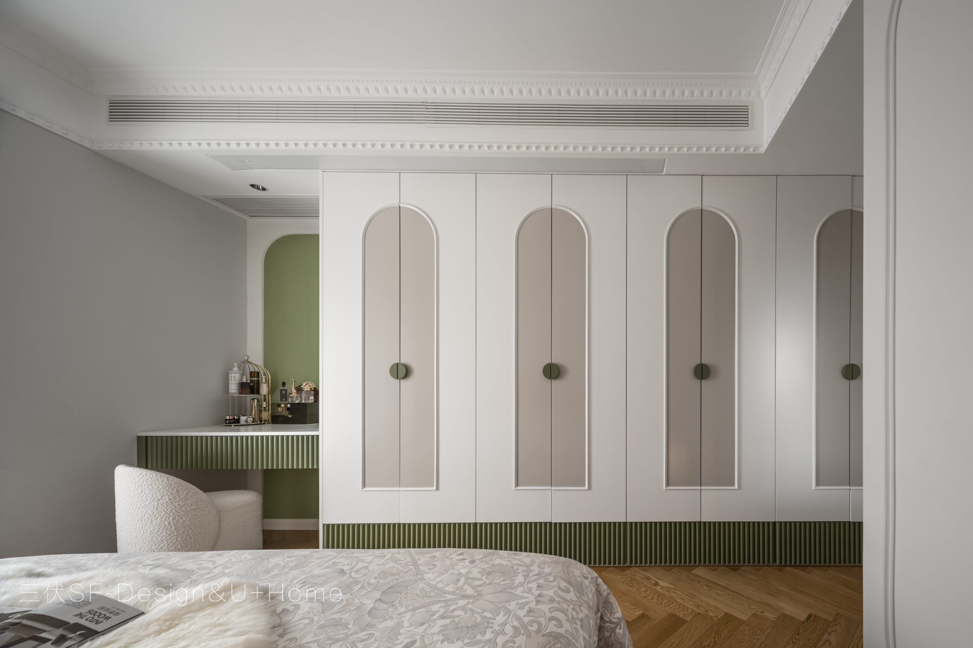 简约与浪漫共融的法式复古住宅-46