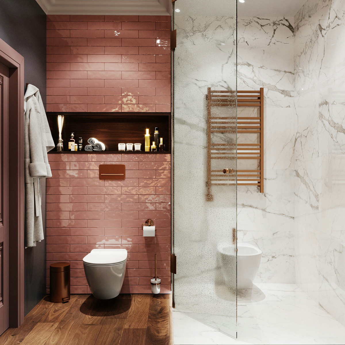 轻奢质感，打造成熟与娇嫩共存的室内空间-8