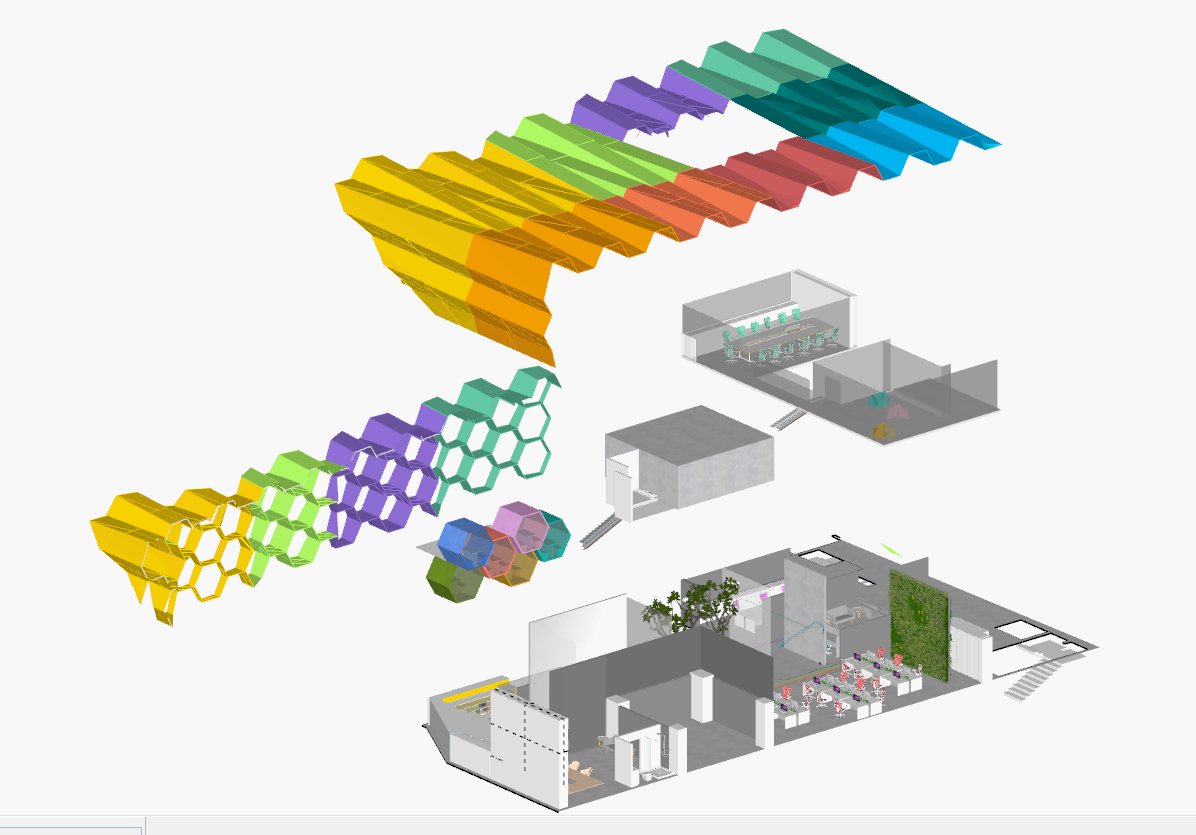 智能办公室设计，绿色与科技的完美融合-16