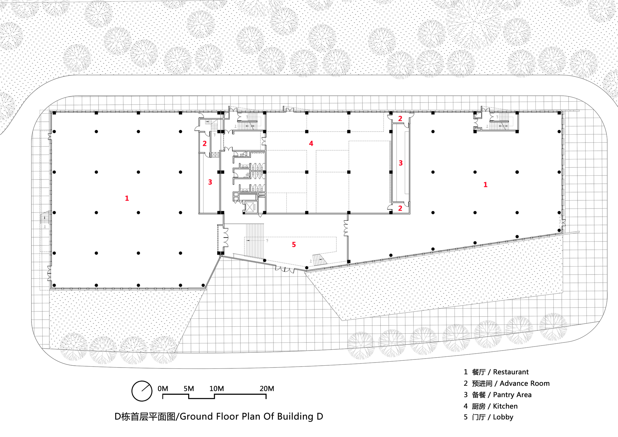广州网易总部办公楼 建筑设计丨中国广州丨东意建筑-54