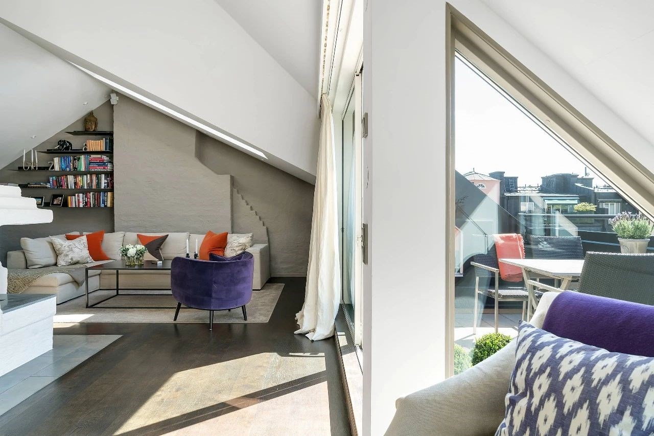 斯德哥尔摩阁楼变身现代温馨居-10