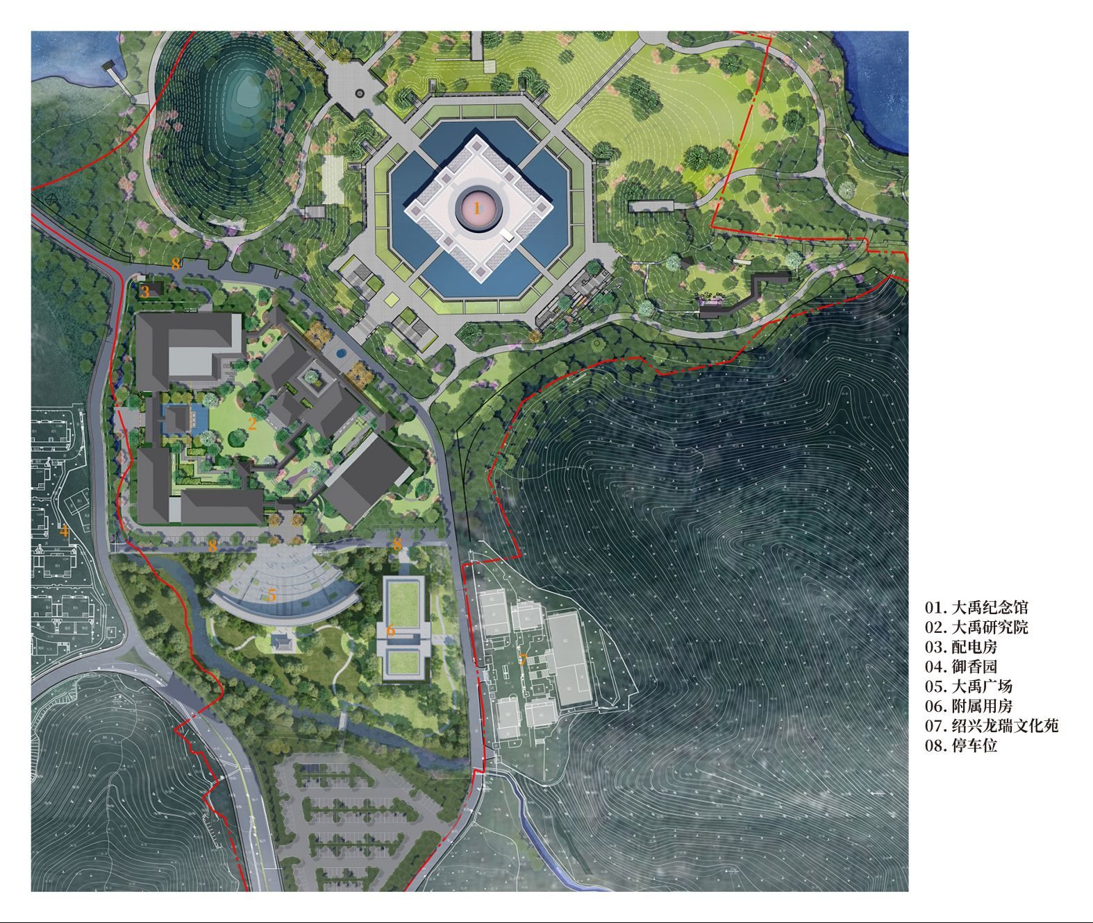 浙大院新作：大禹研究院，廊院与礼制的结合-22