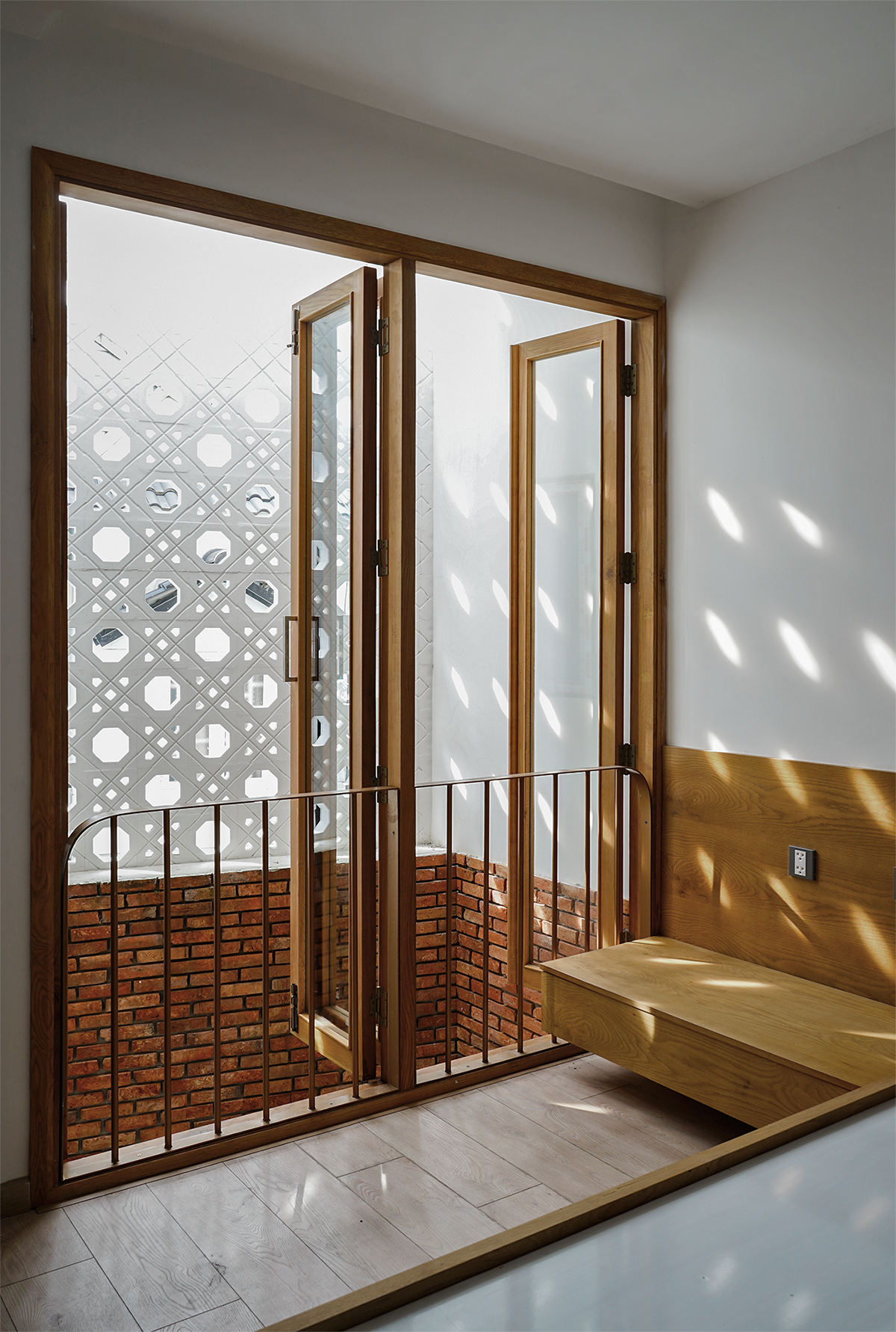 越南胡志明市绿色开放家庭住宅设计-7