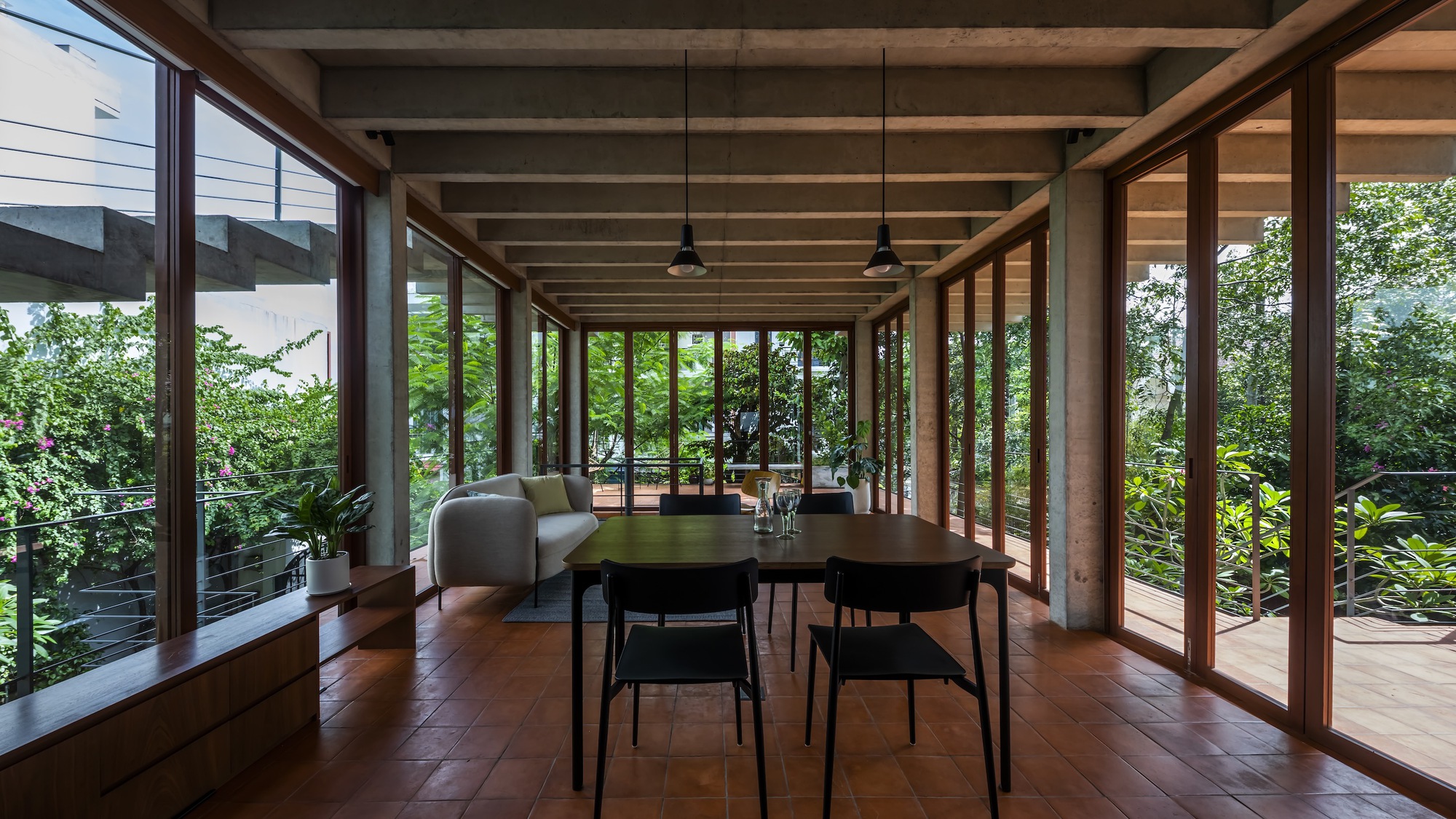 Thu Duc 漂浮住宅丨越南胡志明市丨Sanuki Daisuke architects-44