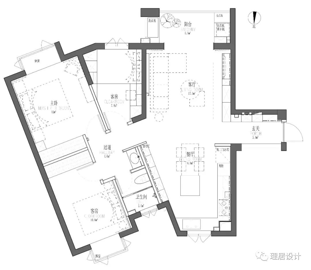 双胞胎兄弟的个性家居 | 沉静与趣味-62